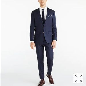 Men’s J Crew Two-Piece Navy Suit